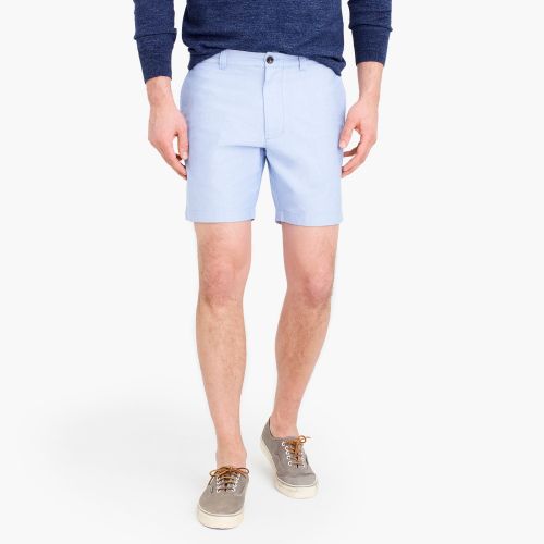 제이크루 Jcrew 7 oxford short in blue