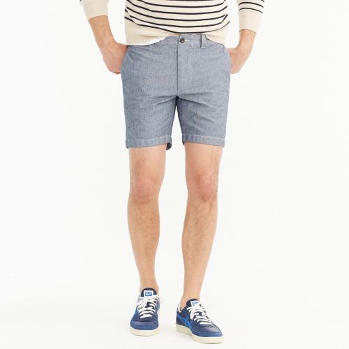 제이크루 Jcrew 7 stretch short in chambray