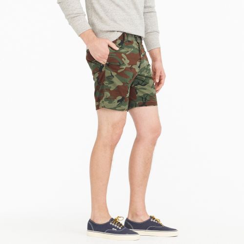 제이크루 Jcrew 7 stretch short in camo