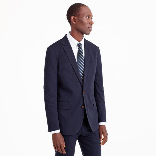 제이크루 Jcrew Ludlow Slim-fit unstructured suit jacket in stretch cotton