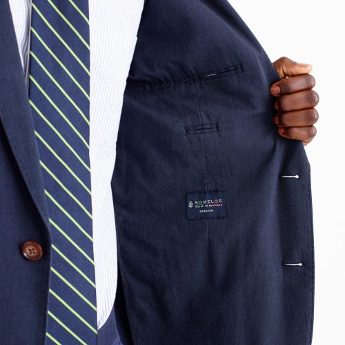 제이크루 Jcrew Ludlow Slim-fit unstructured suit jacket in stretch cotton