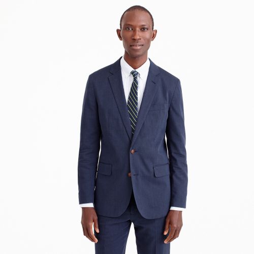 제이크루 Jcrew Ludlow Slim-fit unstructured suit jacket in stretch cotton