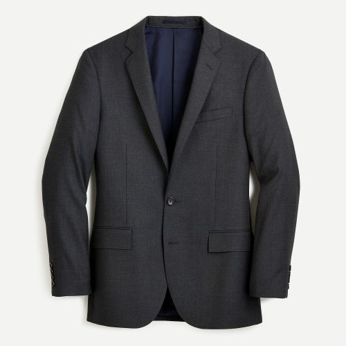 제이크루 Jcrew Ludlow Slim-fit suit jacket with double vent in charcoal American Wool