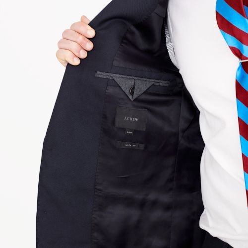 제이크루 Jcrew Ludlow Slim-fit wide-lapel suit jacket in Italian wool