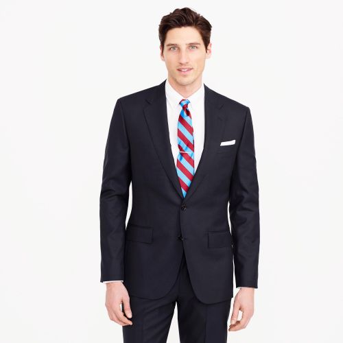 제이크루 Jcrew Ludlow Slim-fit wide-lapel suit jacket in Italian wool