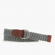 Jcrew Cotton stripe belt