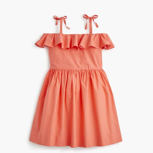 제이크루 Jcrew Girls tie-shoulder dress