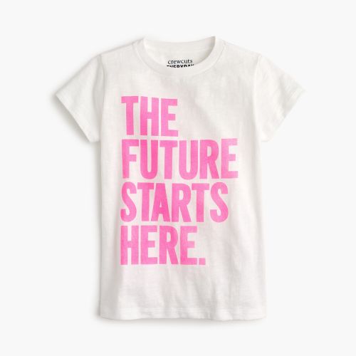 제이크루 Jcrew Girls the future starts here T-shirt