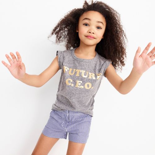 제이크루 Jcrew Girls future CEO T-shirt