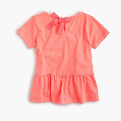 제이크루 Jcrew Girls peplum T-shirt