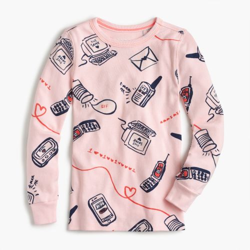 제이크루 Jcrew Girls pajama set in Keep In Touch