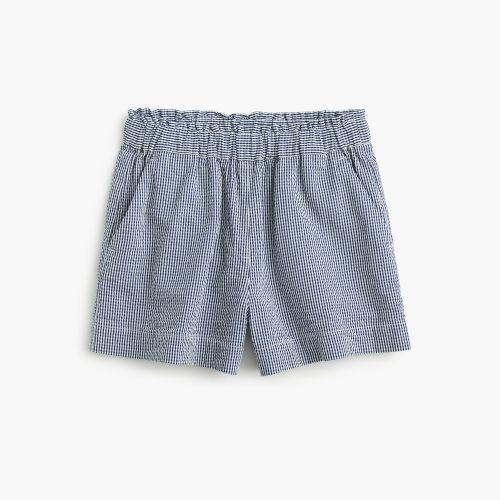 제이크루 Jcrew Girls pull-on short in gingham