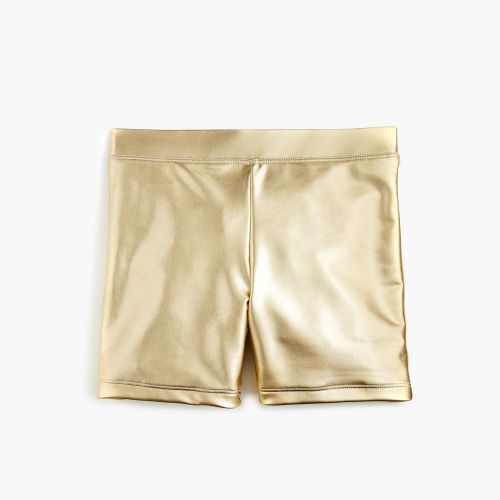 제이크루 Jcrew Girls bike short in metallic