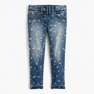 Jcrew Girls star-printed stretch toothpick jean