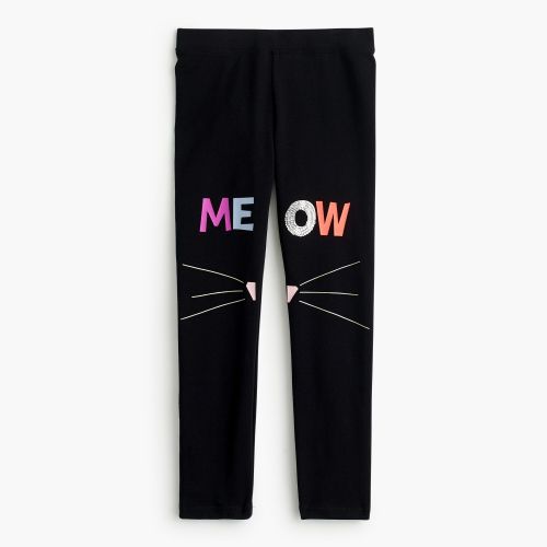 제이크루 Jcrew Girls everyday leggings in cat fancy