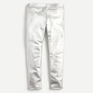 Jcrew Girls everyday leggings in metallic