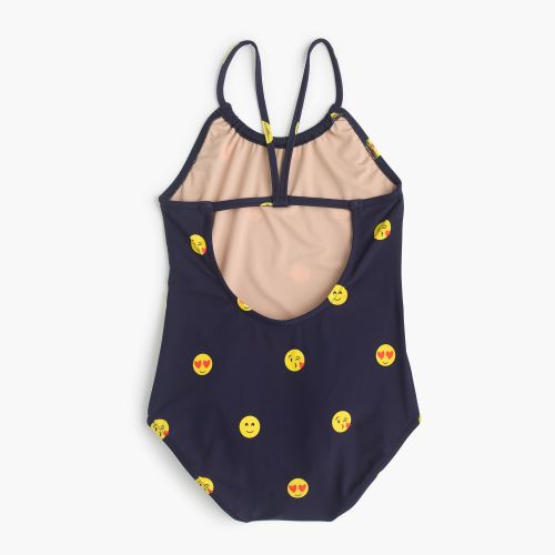 제이크루 Jcrew Girls one-piece swimsuit in emojis