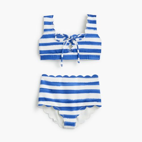 제이크루 Jcrew Girls Marysia™ Bumby Santa Monica bikini bottom in stripe