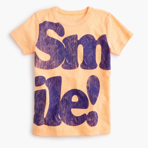 제이크루 Jcrew Kids smile T-shirt