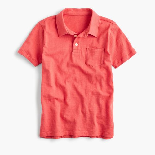 제이크루 Jcrew Boys slub cotton polo shirt