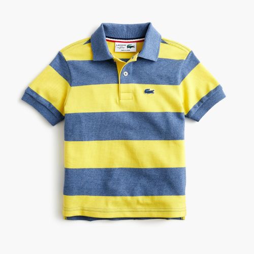 제이크루 Jcrew Kids Lacoste for J.Crew striped polo shirt