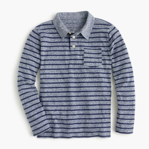 제이크루 Jcrew Boys striped long-sleeve polo