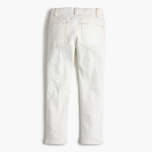 제이크루 Jcrew Boys white jean in stretch skinny fit