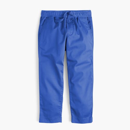 제이크루 Jcrew Boys stretch-cotton pull-on pant with reinforced knees