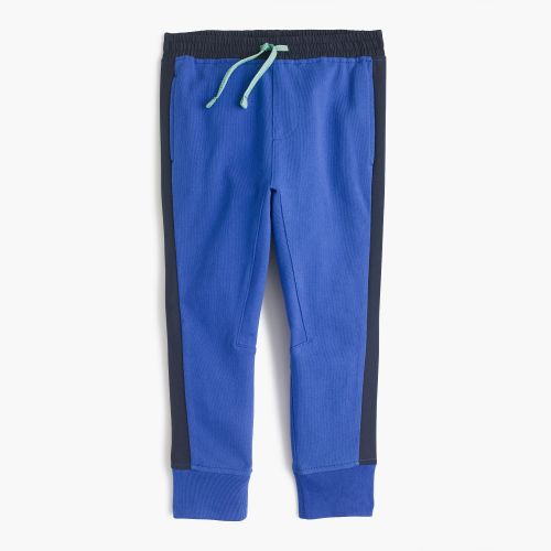 제이크루 Jcrew Boys side-stripe sweatpant in slim fit