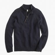 Jcrew Boys cotton-cashmere half-zip sweater