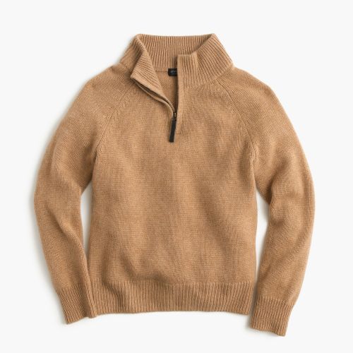 제이크루 Jcrew Boys cashmere half-zip sweater