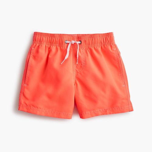 제이크루 Jcrew Boys Sundek™ swim trunk in orange