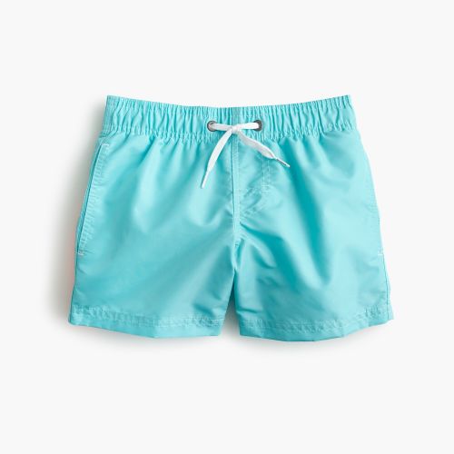 제이크루 Jcrew Boys Sundek™ swim trunk in aqua