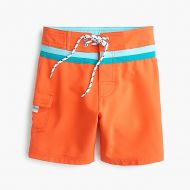 Jcrew Boys Greenlines Bonfire board short