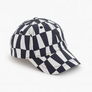 Jcrew Kids quick-drying baseball cap in geometric print