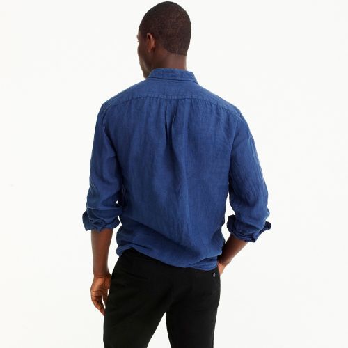 제이크루 Jcrew Garment-dyed shirt in Irish linen