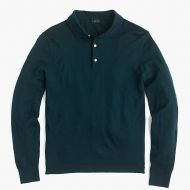 Jcrew Italian merino wool polo sweater