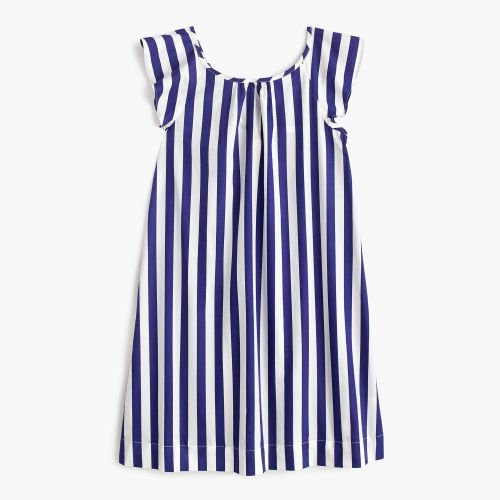 제이크루 Jcrew Girls flutter-sleeve dress in candy stripes