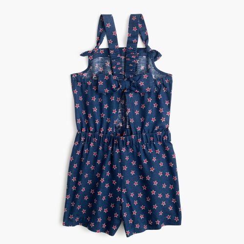 제이크루 Jcrew Girls star-print romper