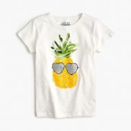 Jcrew Girls pineapple T-shirt