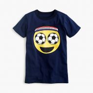 Jcrew Boys soccer-eyes emoji T-shirt