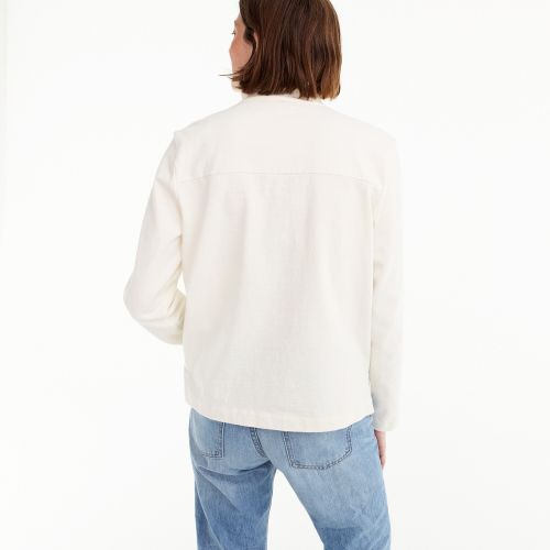 제이크루 Jcrew Button-shoulder turtleneck