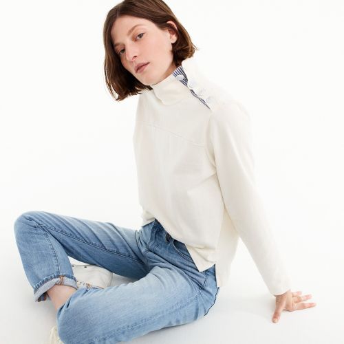 제이크루 Jcrew Button-shoulder turtleneck