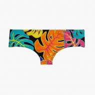 Jcrew Seamed bikini boy short in Ratti coral palms print