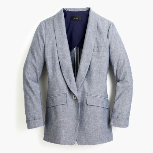 제이크루 Jcrew Unstructured blazer in cotton-linen