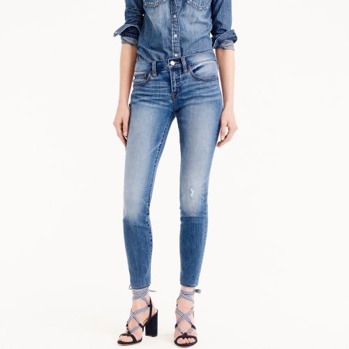 제이크루 Jcrew 8 toothpick skinny jeans in medium wash