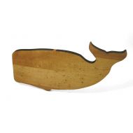 J.K. Adams 15-Inch-by-8-Inch Maple Wood Cutting Board, Whale-Shaped