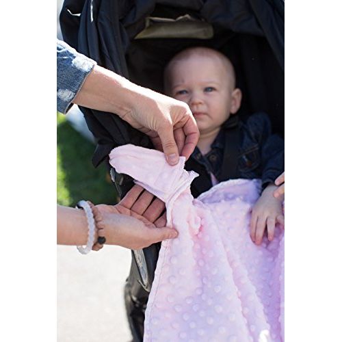  J.L. Childress Cuddle N Cover Stroller Blanket, Pink