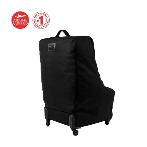  J.L. Childress Spinner Wheelie Deluxe Car Seat Travel Bag, Black