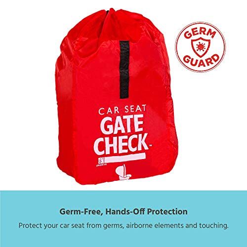 [아마존베스트]J.L. Childress Gate Check Bag for Car Seats, Red